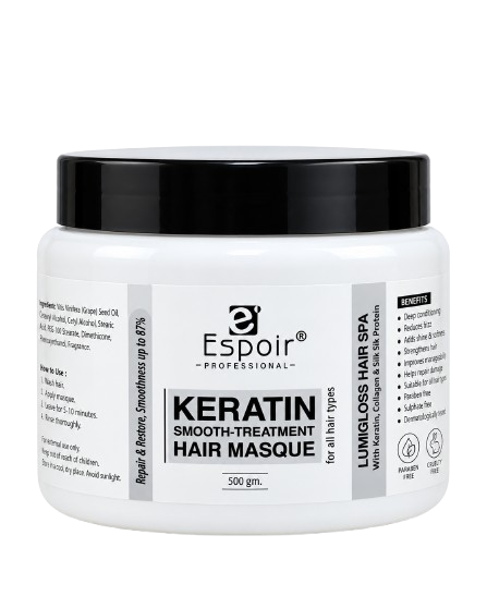 Keratin Hair Mask – Smooth Treatment