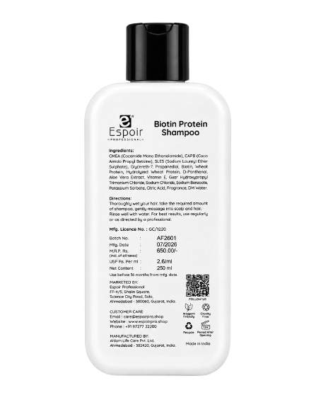 Biotin Protein Shampoo