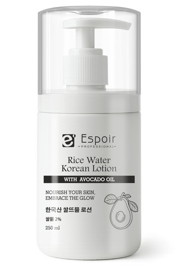 Rice Water Korean Lotion with Avocado Oil — 250 ml