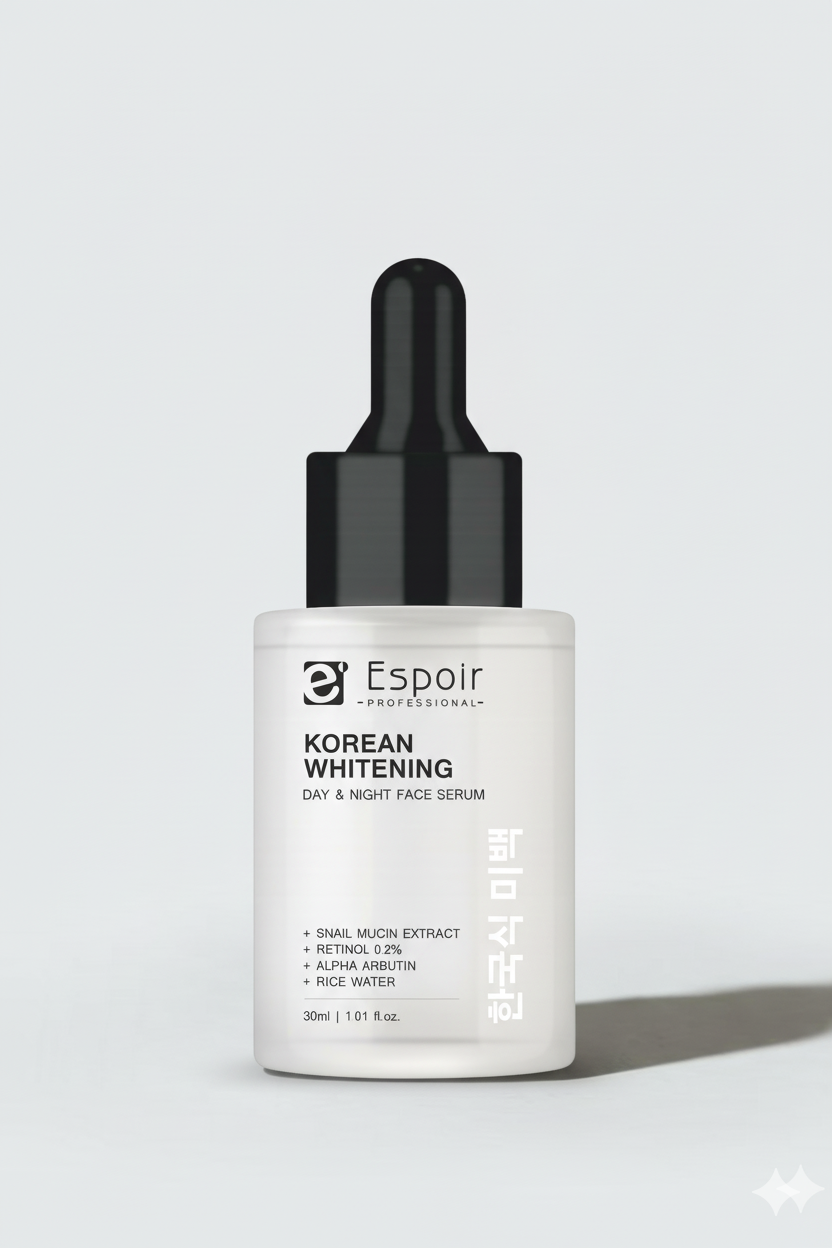 Korean Whitening Day & Night Face Serum