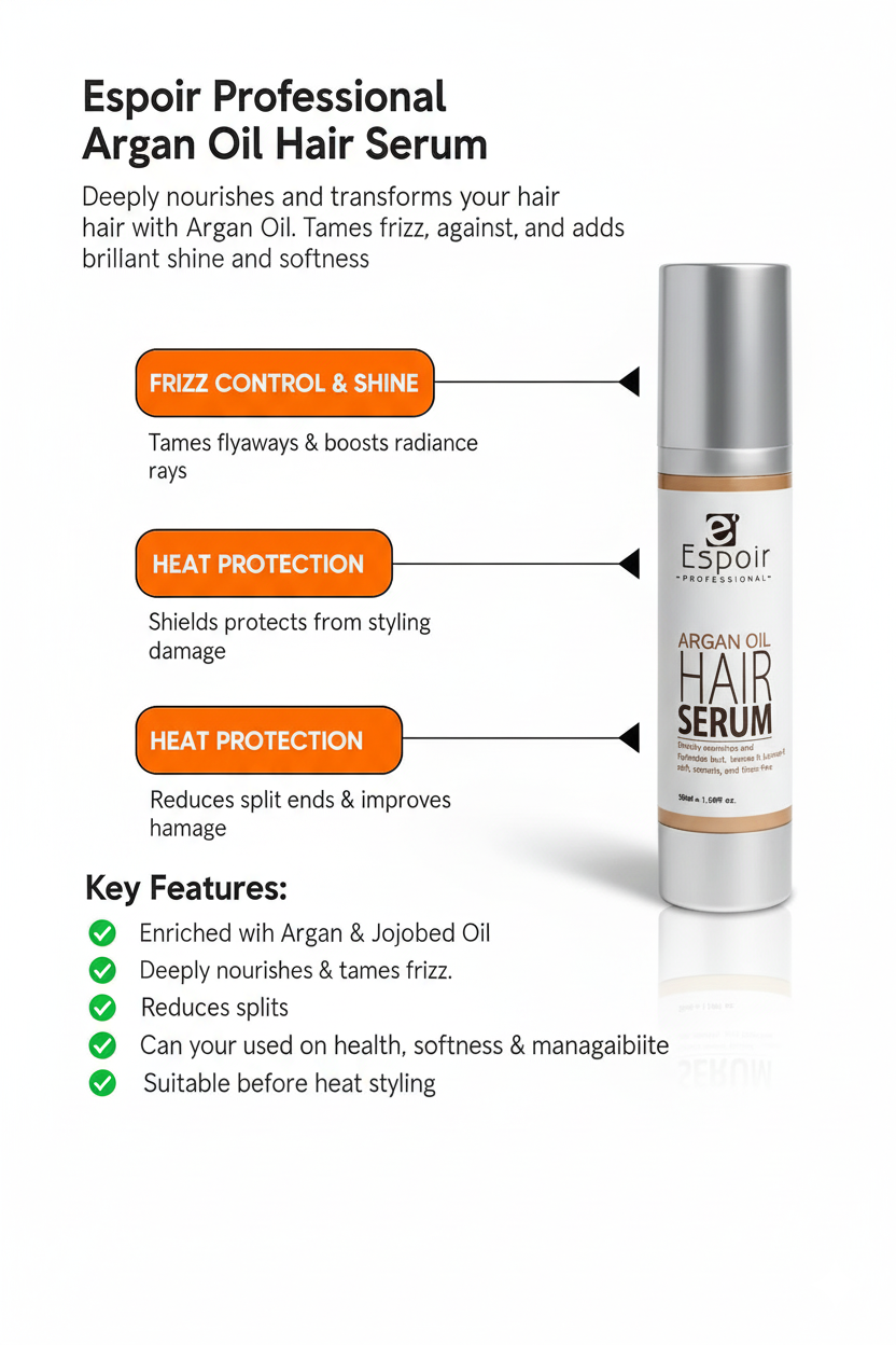 Argan Oil Hair Serum (50ml)