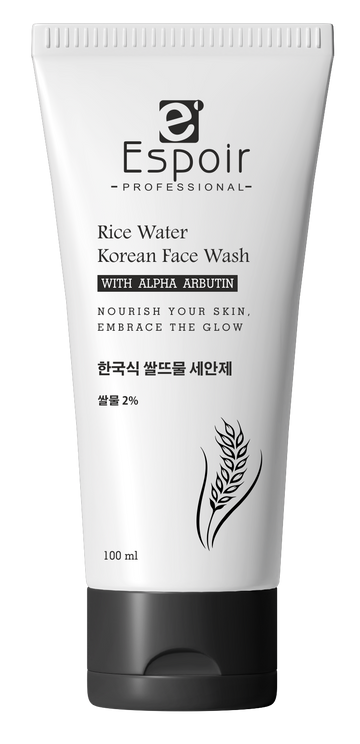 Rice Water Korean Face Wash with Alpha Arbutin — 100 ml