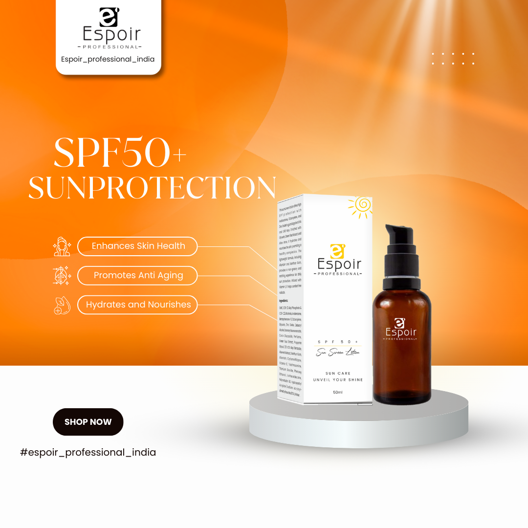 SPF 50+ Sunscreen - Espoir Professional