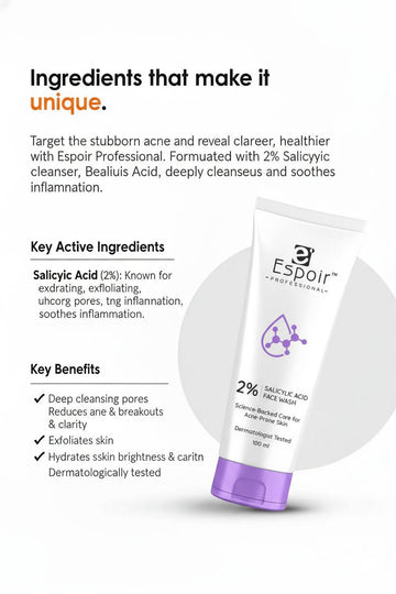 Salicylic Acid Face Wash 2% (100ml)