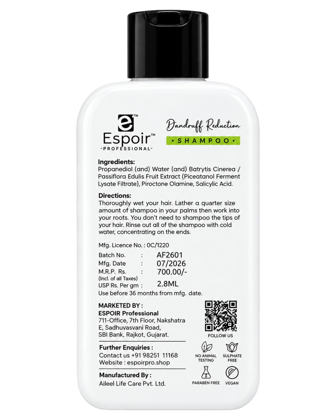 Dandruff Control Shampoo – Anti-Dandruff & Scalp Care