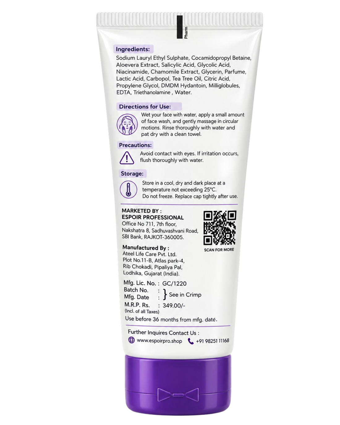Salicylic Acid Face Wash 2% — 100 ml