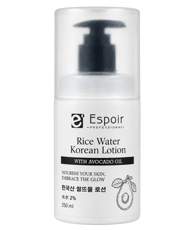 Rice Water Korean Lotion with Avocado Oil — 250 ml
