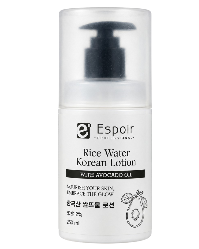 Rice Water Korean Lotion with Avocado Oil — 250 ml